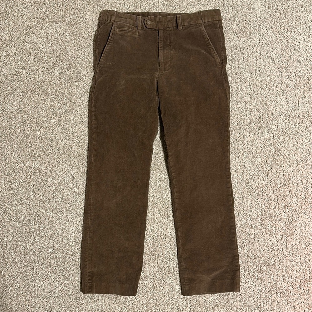 Regular fit stretch, corduroys